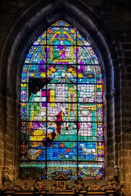 Seville Cathedral Stained Glass