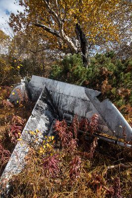  crash site of a USSR-era military aircraft