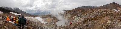 fumorole of Dzenzur volcano