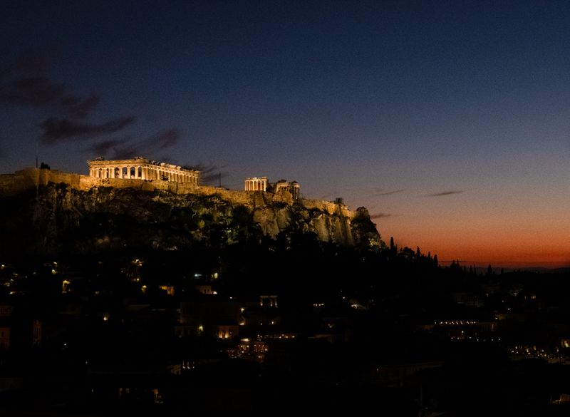 ACROPOLIS AT NIGHT