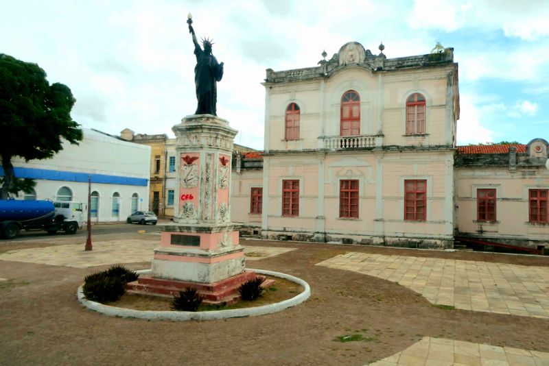 Replica of the Statue of Liberty in Maceio