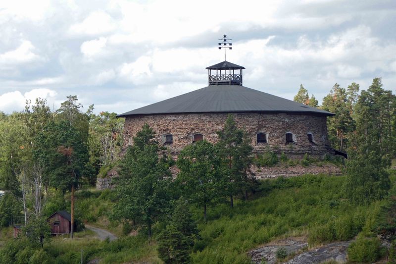 Fredriksborg Fortress (1735) in the Stockholm Archipelago is now a luxury hotel