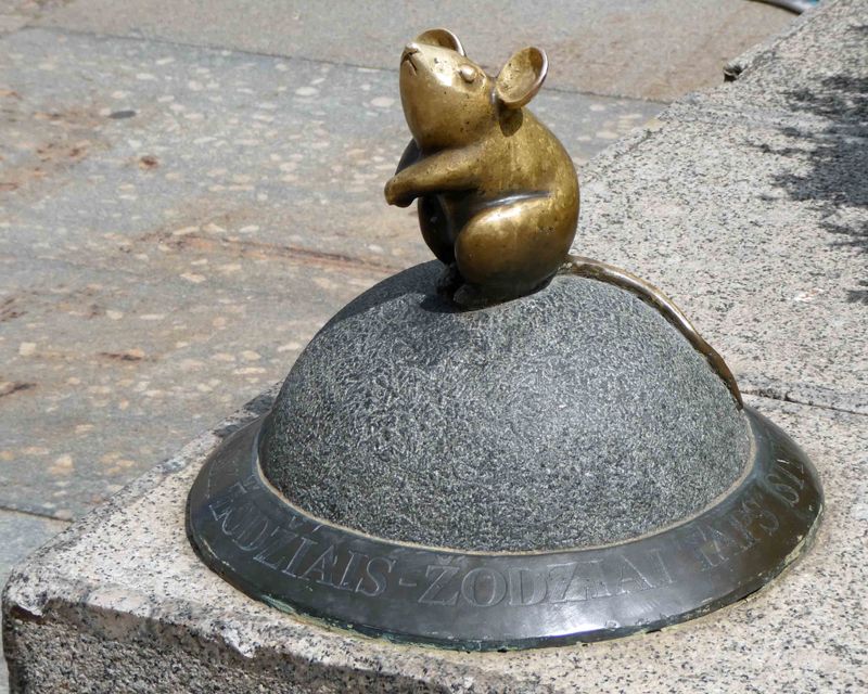The Magic Mouse of Klaipeda grants wishes whispered in his ear