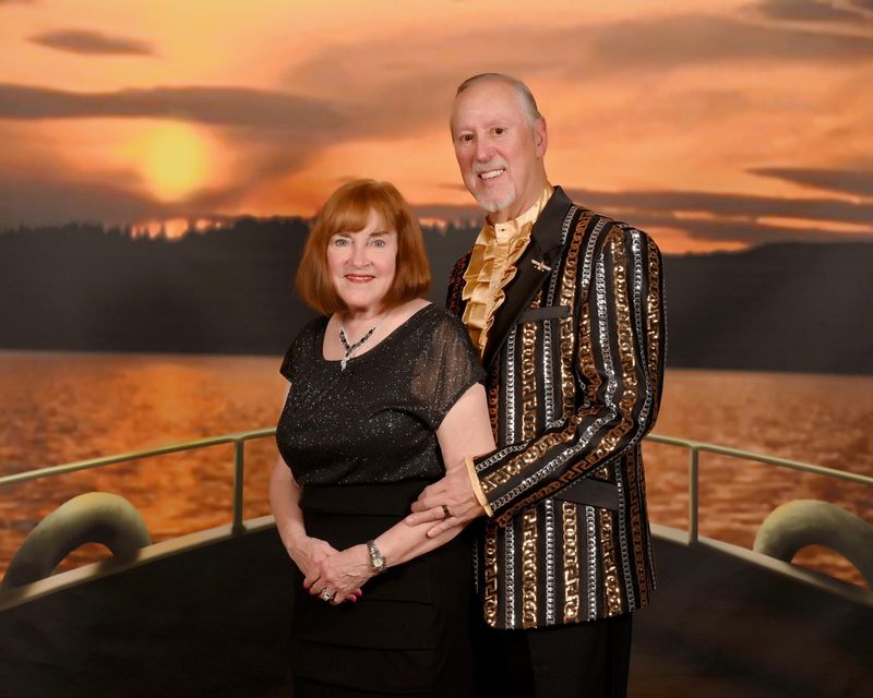 Formal Night portraits on the Island Princess