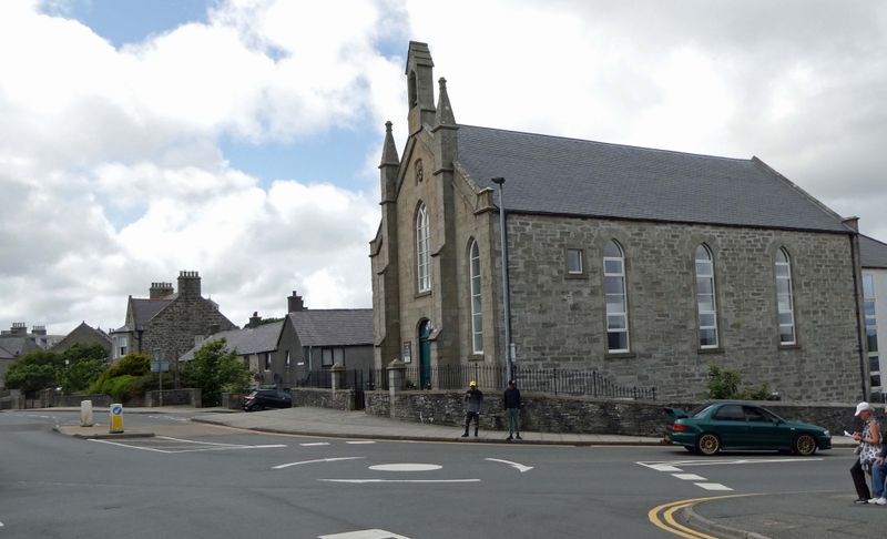 St. Olafs in Lewick started as Lerwick Free Church in 1848, but is now offices of RSM Accounting