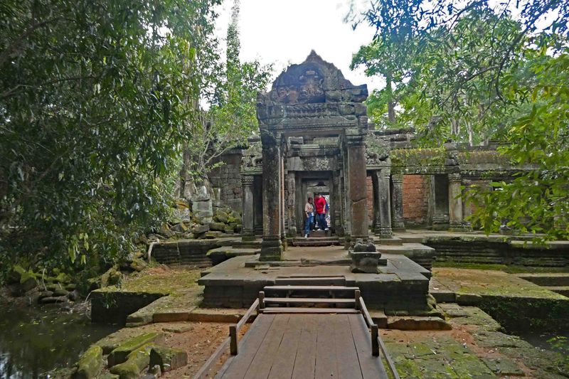 The first of two moats within Ta Prohm Temple Complex