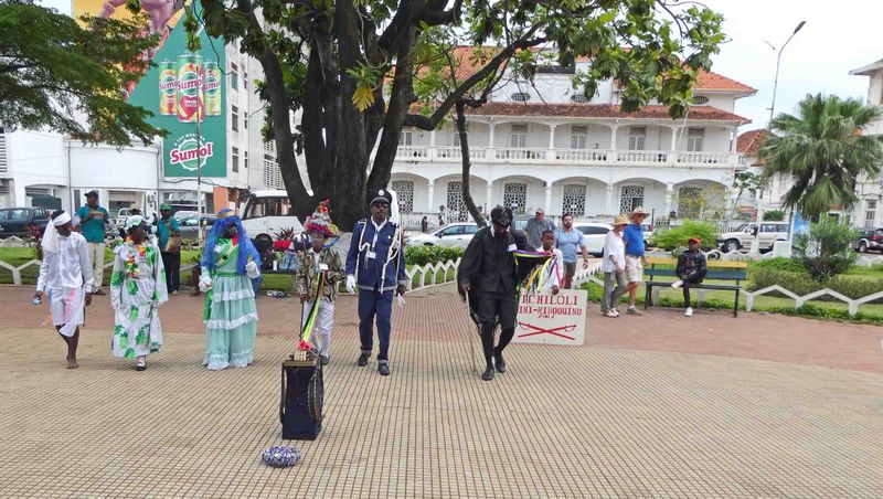 Tchiloli is story which has been reinacted for over 500 years in Sao Tome & Principe.JPG