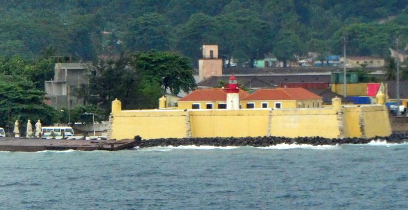 Saint Sebastian Fort on Sao Tome was built by the Portuguese in 1566.JPG