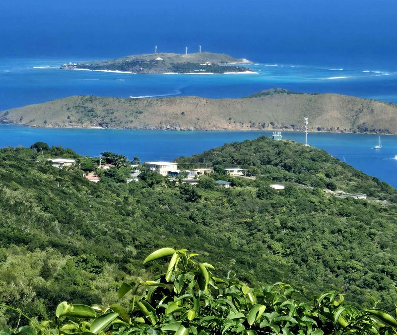 Island at the top is Necker Island is a private island owned by Richard Branson