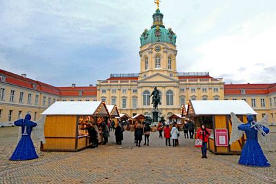 Small Christmas Market inside the gates of Charlottenburg Palace
