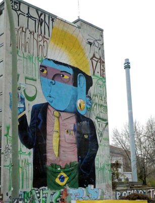 Berlin has a reputation as a mecca for murals by famous street artists