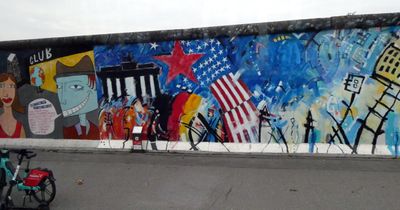 Murals on East Side Gallery Wall