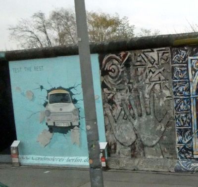 Mural on East Side Gallery Wall