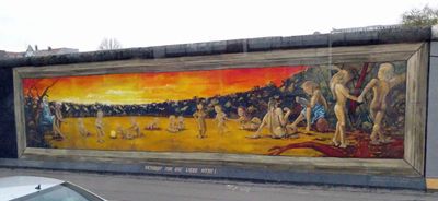 Mural on East Side Gallery Wall