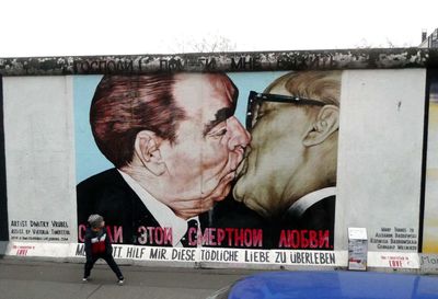 Mural on East Side Gallery Wall