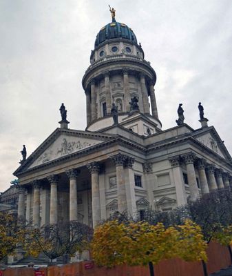 The French Cathedral (1701-05) on Gendarmarkt in Berlin