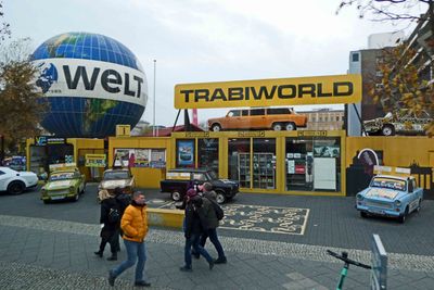 Trabiworld gives you the opportunity to explore Berlin in an East German-made Trabant