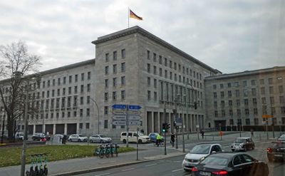 Detlev Rohwedder Building constructed between February 1935 and August 1936 to house the German Ministry of Aviation