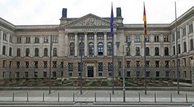 Bundesrat (Federal council representing 16 German States) meets at the former Prussian House of Lords in Berlin