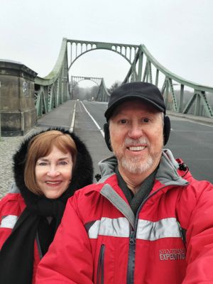 Glienicke Bridge spans the Havel River and was a checkpoint between West Berlin and East Germany