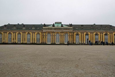 Sanssouci Palace was built 1745-1747 by King Frederick the Great