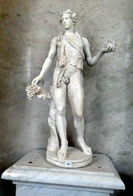 Statue of Bacchus in Sanssouci Palace
