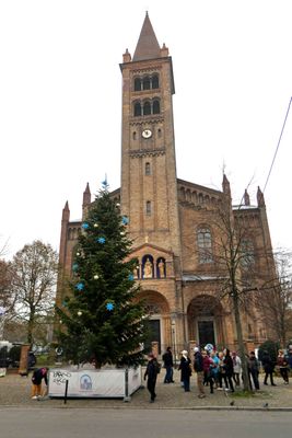 The Roman Catholic Church of Saints Peter and Paul in Potsdam was completed in 1870