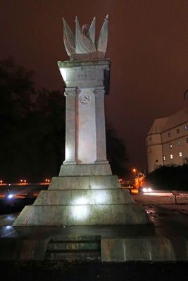 The Monument to the Meeting of Allied Forces in Torgau commemorates the historic meeting of American and Soviet soldiers