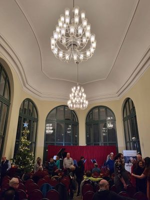 Concert hall at the Zwinger Palace in Dresden