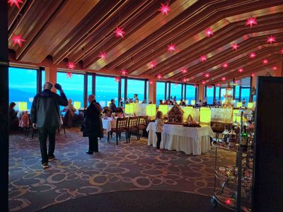 Panorama Restaurant at the Berghotel in Saxon-Switzerland National Park