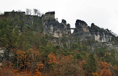 First look at the Bastei Bridge from the deck of the Viking Beyla