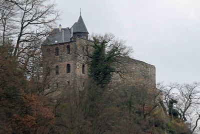 Altrathen Castle (probably 11th century) is located on a rock outcrop near Rathen in Saxon Switzerland, German