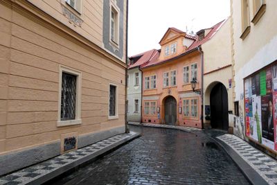 Walking through Prague