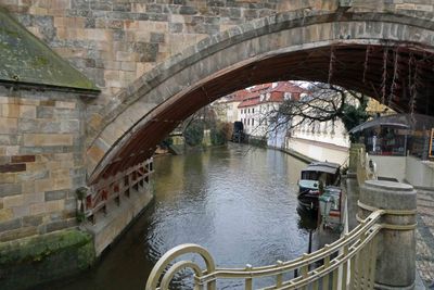 The Vltava River in Prague, Czech Republic