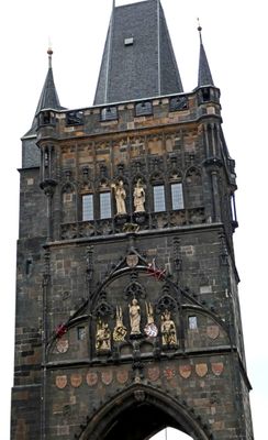 Old Town Bridge Tower (1357) in Prague