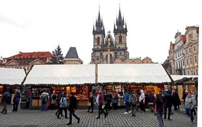 Prague's Christmas Market on the Old Town Square