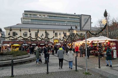 Small Christmas Market near our hotel