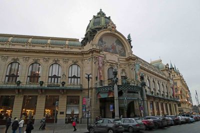 The Municipal House (1912) in Prague is a 40,000 sq ft Art Noveau building used for concerts, galas, and other events