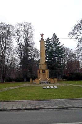 The Liberation Memorial commemorates the liberation of Olomouc by the Red Army on 8 May 1945