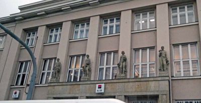 Soviet-era building in Olomouc, Czech Republic