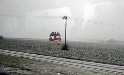 Something in a field near the border of Czech Republic