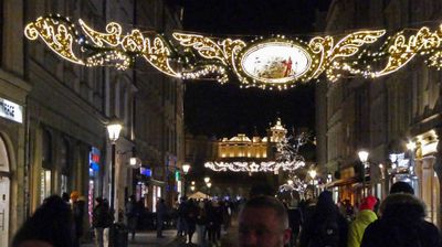 Grodzka Street in Krakow, Poland