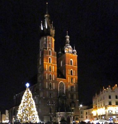 St. Mary's Basilica on Krakow's Main Square