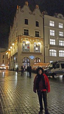 Hard Rock Cafe on Market Square in Krakow, Poland