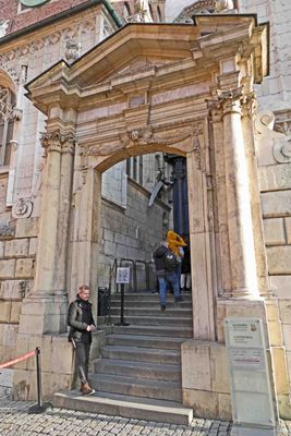 Inside the chapel at Wawel, you can see the Royal Tombs, where almost all Polish monarchs and national heroes are buried