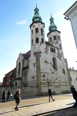 Church of St. Andrew the Apostle (1098) is one of the oldest buildings in Krakow