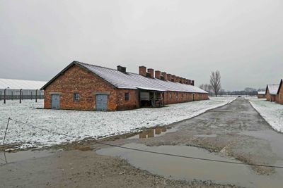 Kitchen building in women's camp at Birkenau