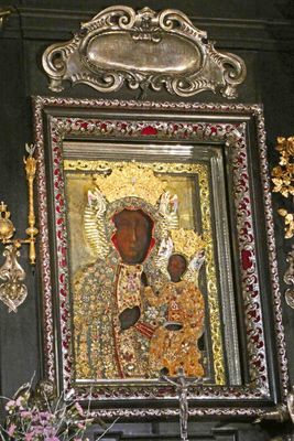 The Black Madonna is covered in 11 'dress-like' coverings used for special occasions