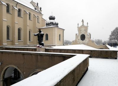 Upper courtyard of Jasna Gora Monastery