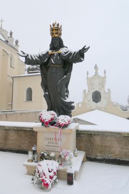 Christ King of Universe Statue at Jasna Gora Monastery